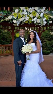 Lovely Bride and Handsome Groom