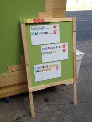 BiBiBox's stand.