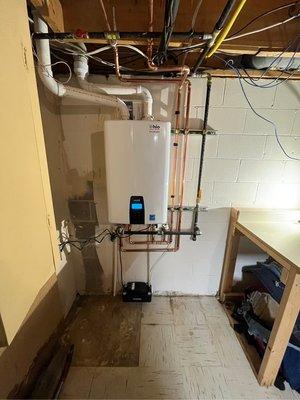 Navien tankless