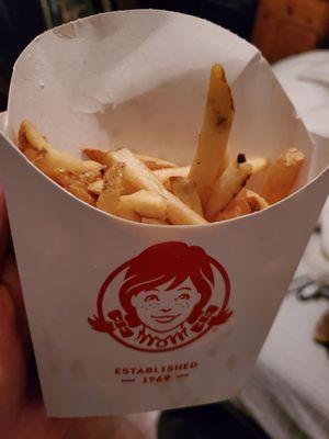 My large Fries... doesn't look too large to me...