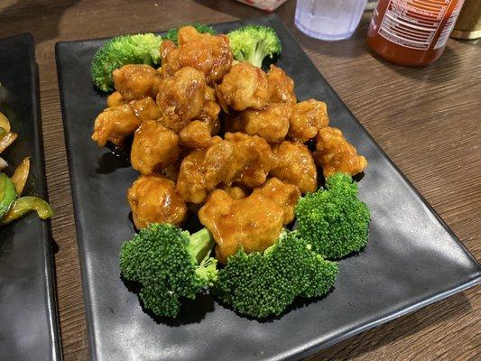 Orange chicken