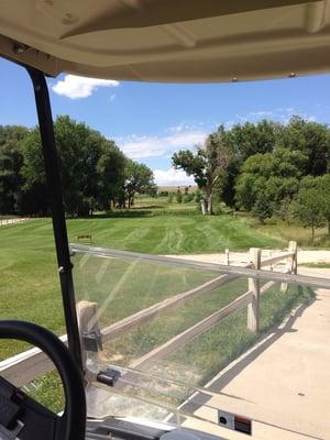 View from my favorite tee shot....17, country perfection