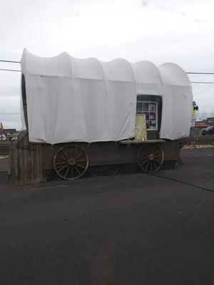 The cutest wagon with the best coffee and equiptment love this place