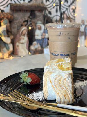 Brazos de Mercedes and Nutella Latte