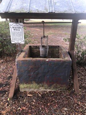 Late 1880 watering well for horses