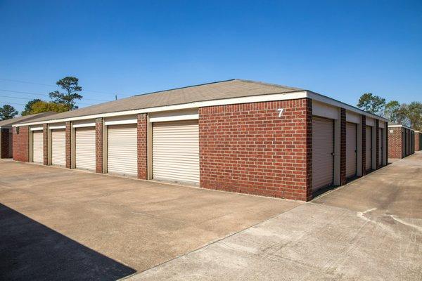 Drive up access storage units