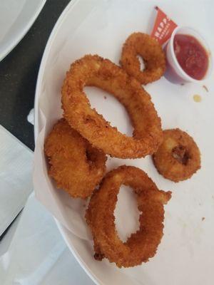 3.69 worth of onion rings!