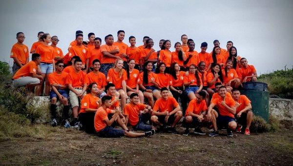 JCHS JROTC @ Makapuu Lighthouse Trail on September 10, 2016