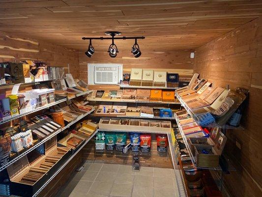 Walk in humidor