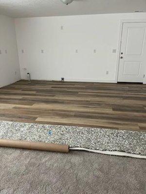 Installed Flooring