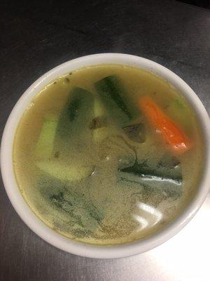 Sopa de gallina