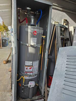 New waterheater