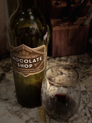 Best chocolate wine I ever tasted