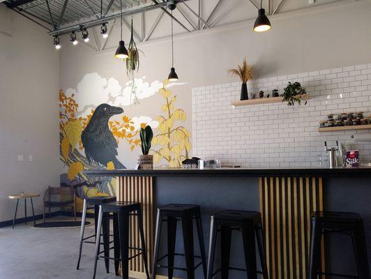 Catalyst Coffee - I love the mural!