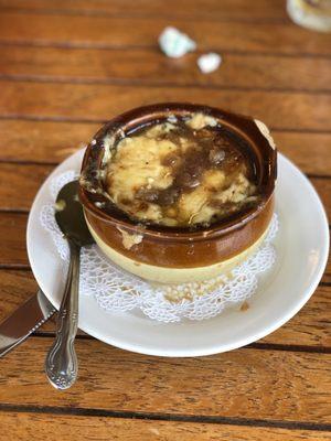 Onion soup