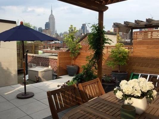 NYC rooftop gardening