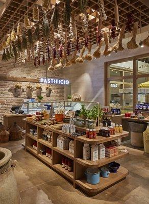 PASTIFICIO, fresh pasta counter and shopping on Level 1