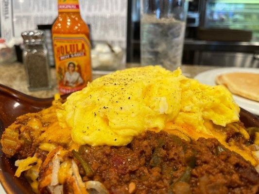 Chorizo skillet.