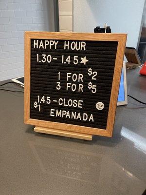 Happy hour!