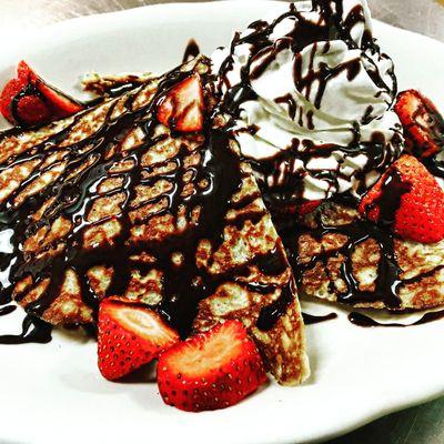 Strawberry & Nutella Crepe