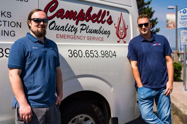 Campbell's Quality Plumbing provides 24hr Emergency Response to Residential Plumbing call 360.653.9804 or 425.259.3898.