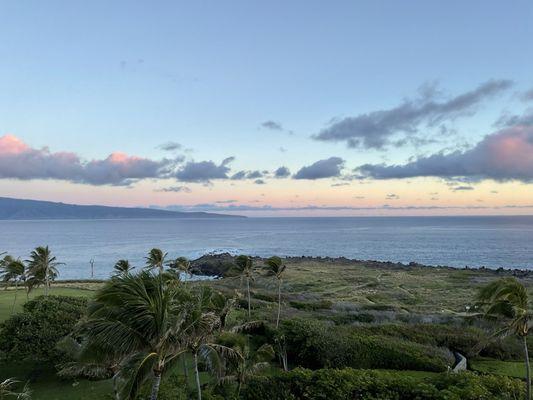 View from balcony