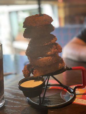 Half order of Onion Rings.