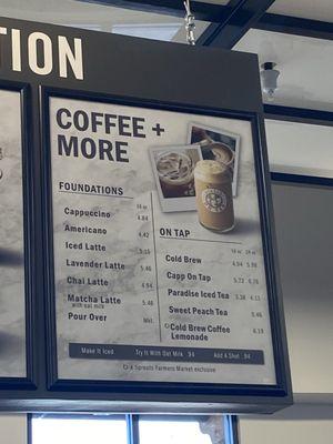 Menu-coffee & more