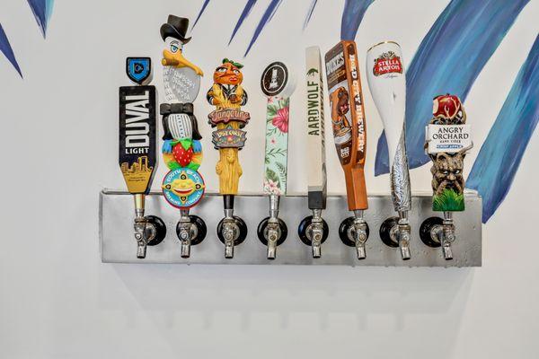 Craft and local beers on tap at The Ponte Vedra Tap Room.