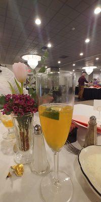 Enjoyed my Peach Mimosa at the 2022 Mother's Day Buffet!!! Great food, great selection, and table spacing was great!