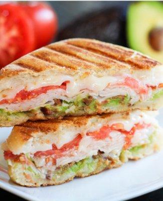 Turkey Bacon Avocado Panini