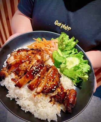 G4. Teriyaki Chicken w. Rice