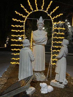 La Salette Shrine celebrate its 175th Anniversary in 2021 The Largest Nativity Scene in the World & Largest Light Display in New England