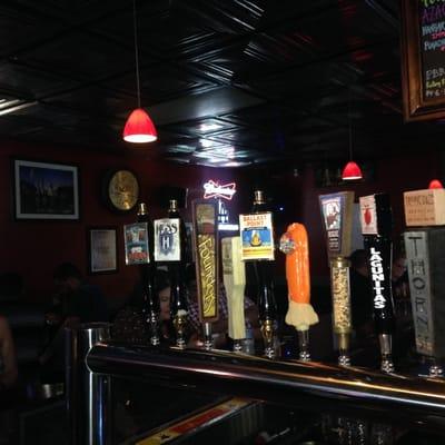 Other Side of Taps at Bar