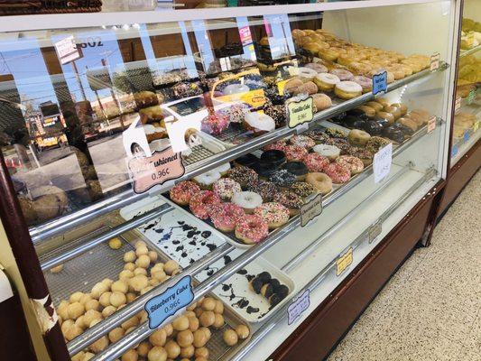 Fresh baked goods daily! If you don't see it on display, don't be afraid to ask for it :) They will make it fresh if available!