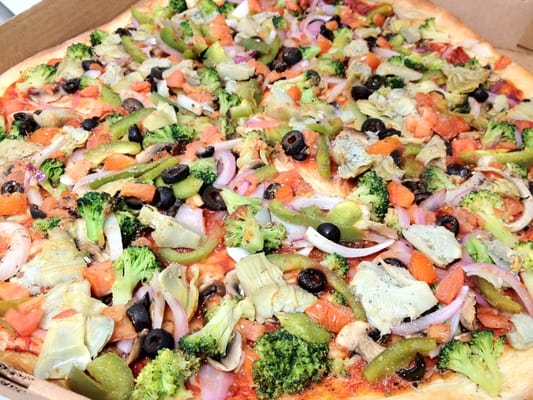 .best vegan pizza ever.