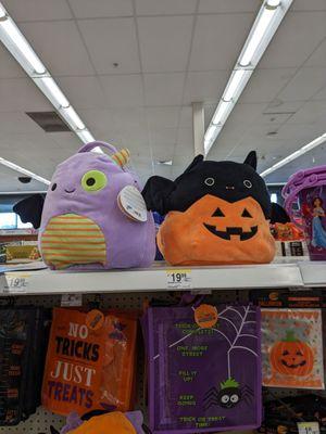 Squishmallows Halloween baskets