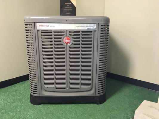 The new Rheem Press Stege series EcoNet enabled, Heat pump.