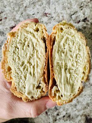 Pistachio Cream Puffs