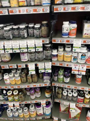 Supplements and vitamins