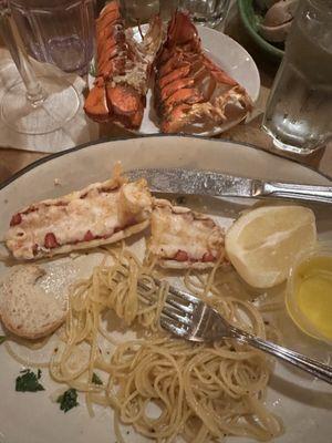 Lobster and pasta