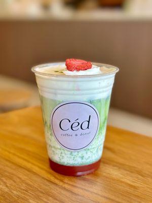 Ceremonial Matcha - Mizuba matcha strawberry cloud - perfect!