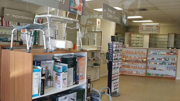 Pharmacy and medical supplies