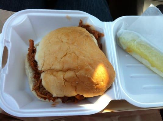 My BBQ pork before it was devoured in 5 minutes.