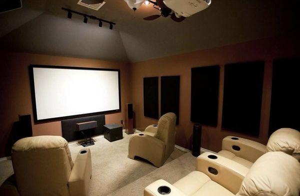 Create an entertainment space fit for the whole family! ******* www.elitescreens.com