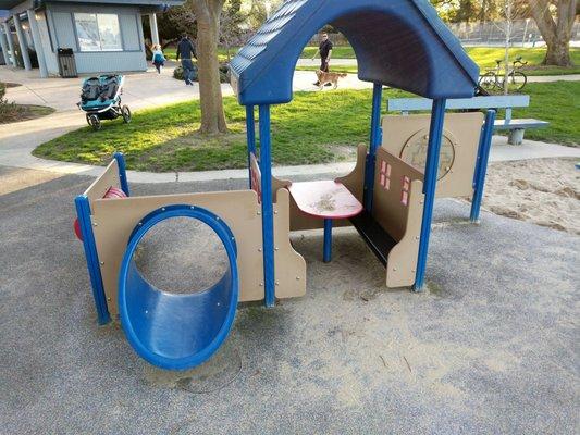 Small play area for toddlers