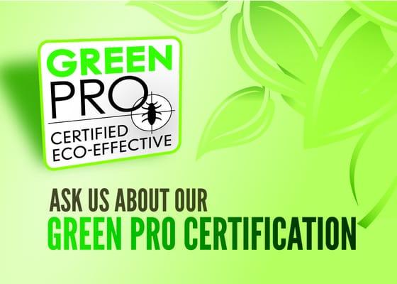 AAI is GreenPRO Certified. Ask us about our GreenPRO Certification.