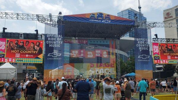 CMA Chevy Vibes Stage