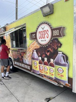 Bbq food truck