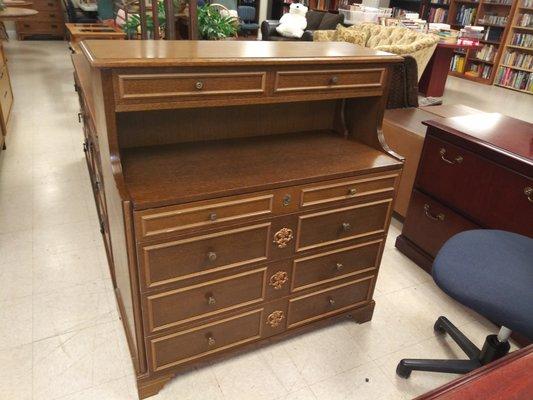 1940's Mahogany  Federal Secretary